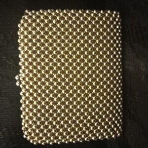 Wallet Vintage Gold Beaded